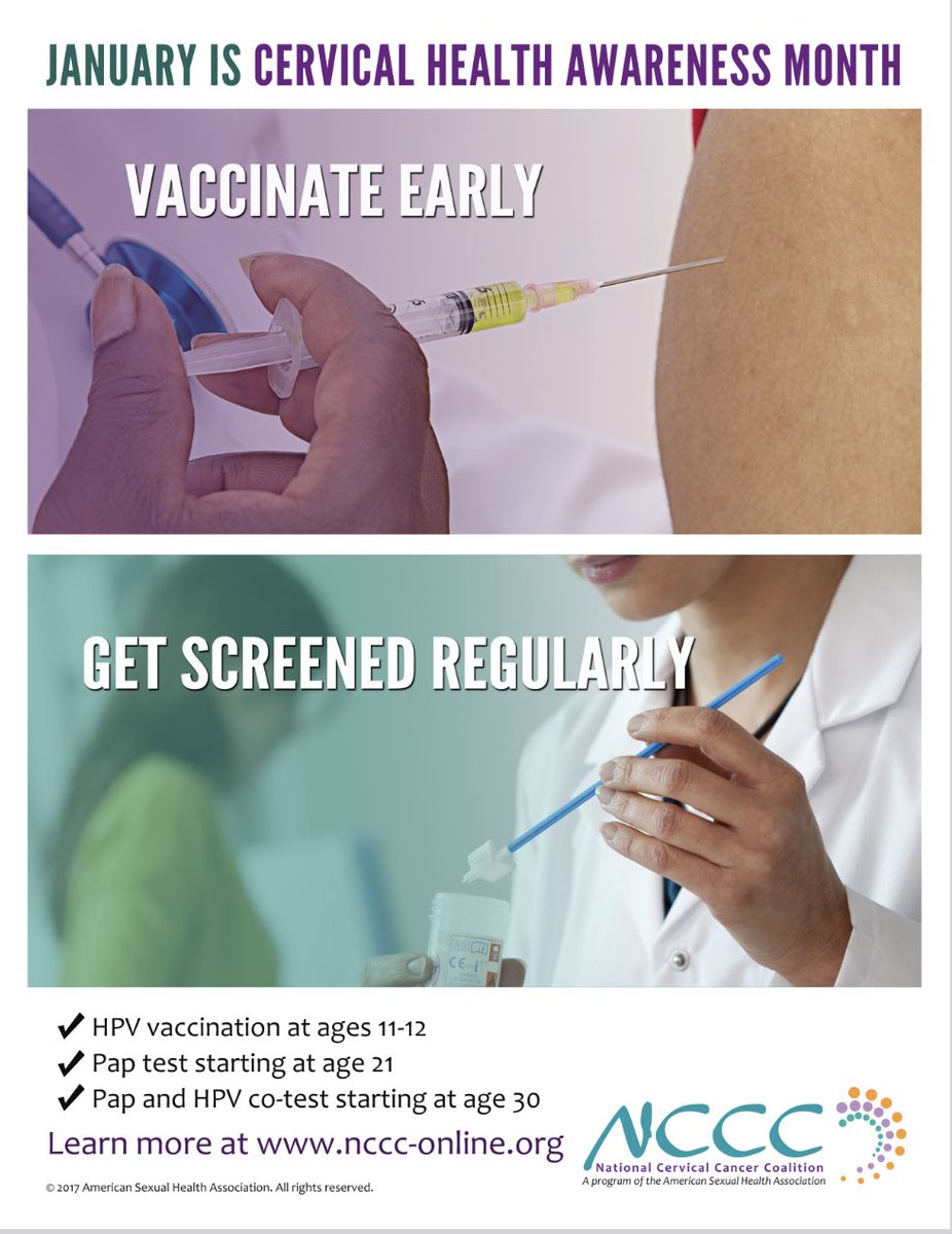 theferratoco's tweet photo. January is Cervical Health Awareness Month. To learn more about cervical health and cancer prevention, visit https://t.co/R9V2tbX3Dh https://t.co/8A26ev5Vj4