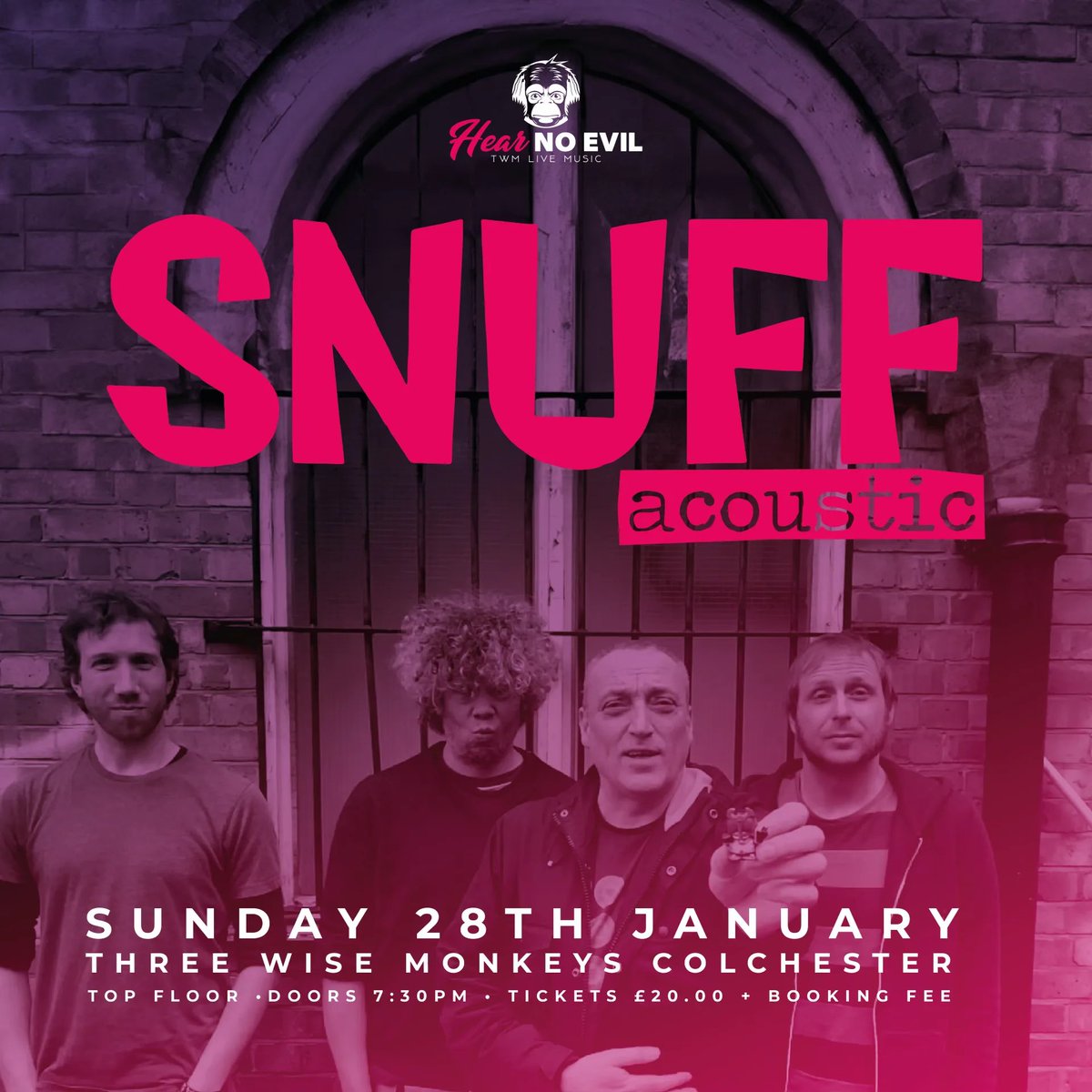 Acoustic Colchester Sunday. Bring garum