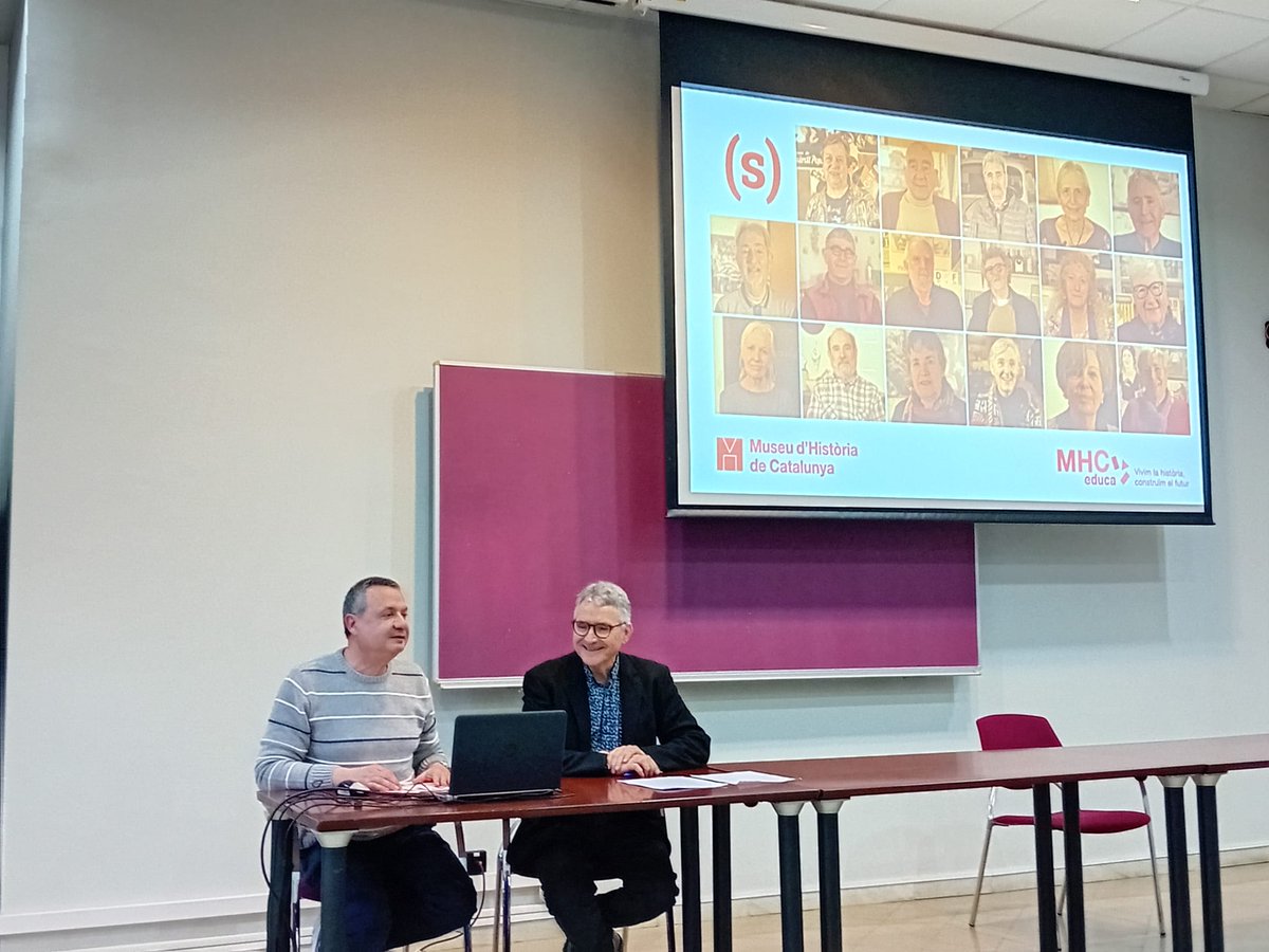 <a href="/CoCantropologia/">CoCA.antropologia</a> <a href="/UdL_info/">Universitat de Lleida (UdL)</a> <a href="/jmedinaalsina/">Jordi Medina Alsina 🏛👨‍👩‍👧‍👦</a> <a href="/museusxtothom/">Carme Comas Camacho</a> "El Consell de les persones (s)àvies: la Història explicada per la gent gran" presentat per Francesc Cardona, Tècnic d'Acció Cultural i Educativa, i Domènec Martinez, membre del Consell dels Savis. 

#CoCA2024Lleida  #MuseusiCiutadania #Comunitat #Museus #MHCeduca #ConsellMHC