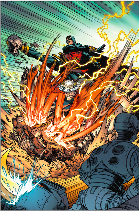 From my substack. @DiegoOlortegui_ killing it on the Jay Garrick book with amazing colors by @lgcolorist #JAYGARRICK #doctormidnite #theflash Issue 5 FOC jAN 28th!