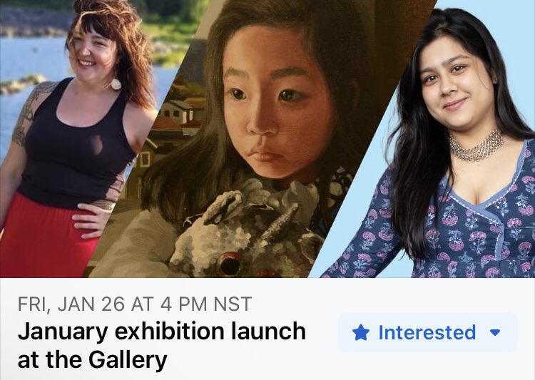 Grenfell Art Gallery will open THREE exhibitions on Friday, Jan. 26, 4-7 p.m. - Making Home Here, We are Here, and Ribbons of Steel. Curator’s talk at 5 p.m. Light refreshments, snacks, cash bar. facebook.com/share/xawaJQ8Q…