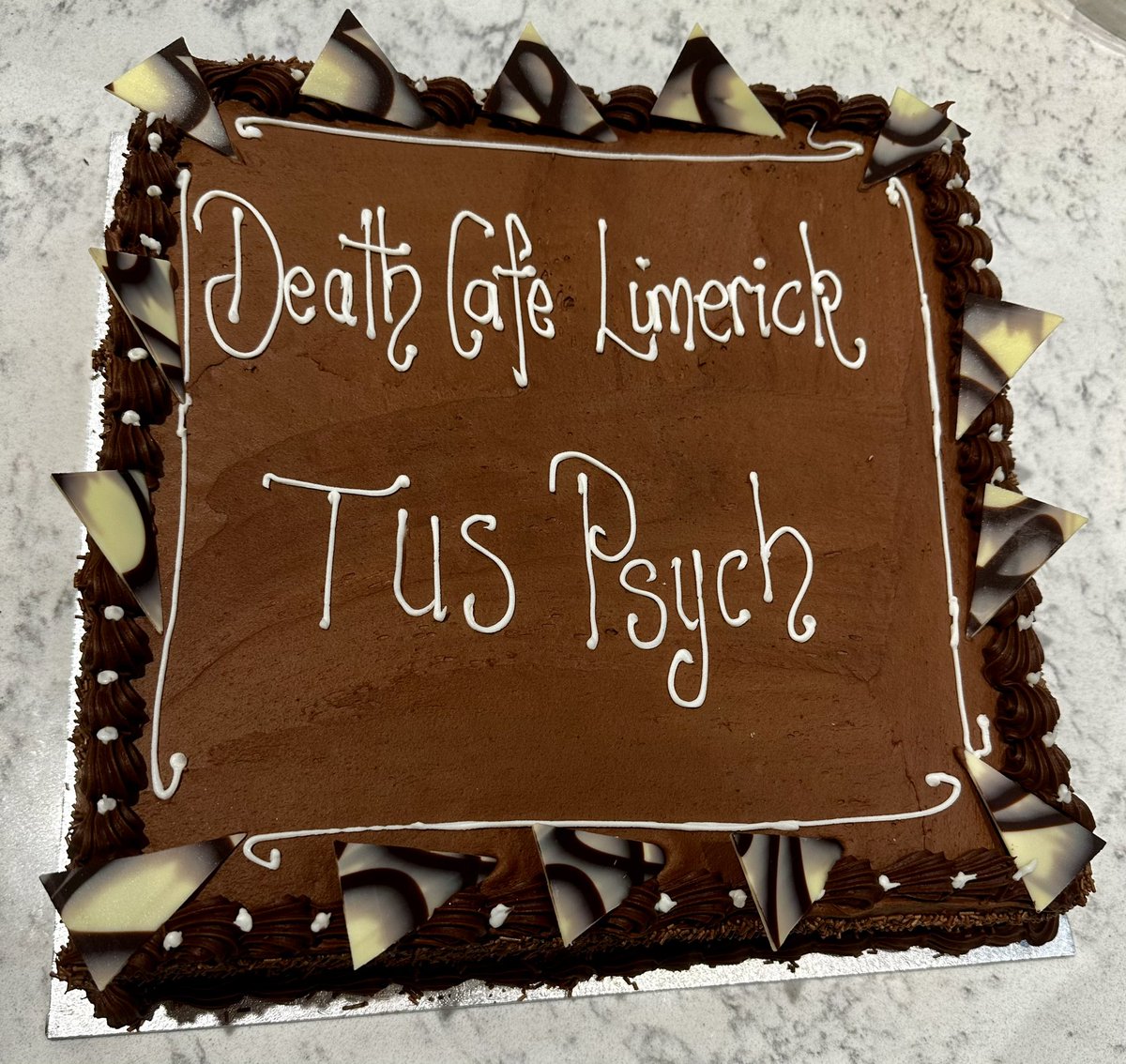 stritchj's tweet photo. Really looking forward to our own little #DeathCafe taster tomorrow with @TUS_ie Moylish #AppliedPsych 2nd year students - combining #griefliteracy & #deatheducation with #cake & good #chats for National Grief Awareness Week 2024 #NGAW ☕️🧁 https://t.co/qxaZEiTUhZ
