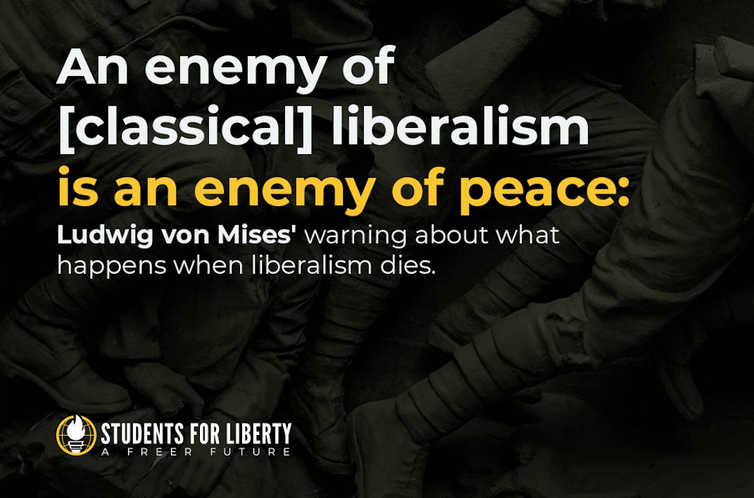 sfliberty's tweet photo. World War I had a profound impact on Ludwig von Mises. 

He was concerned that, without liberalism, another war would soon take place. Let's find out more 🧵 https://t.co/L5xCOyQxjC