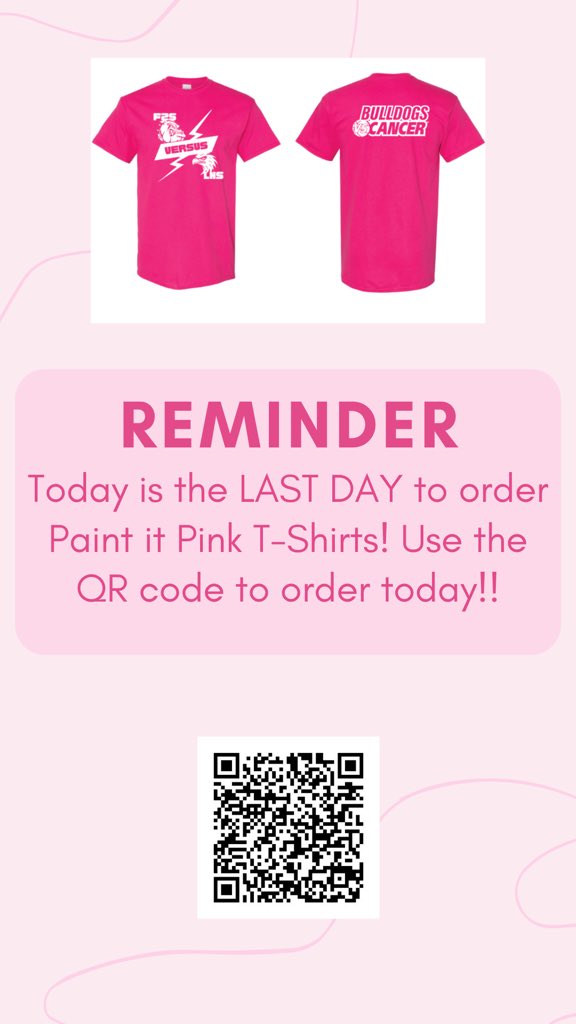 LAST DAY!! Buy your shirt now!! 

docs.google.com/forms/d/e/1FAI…