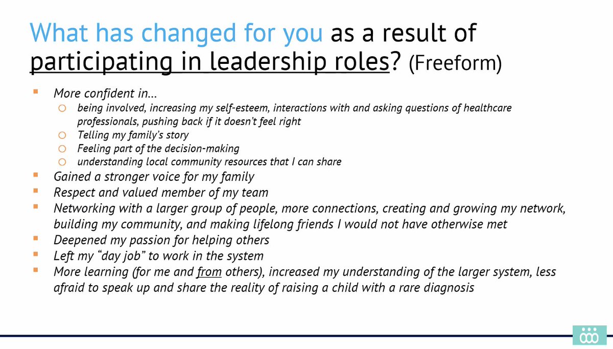 Presented below are a couple of freeform questions from our #FamilyLeaderSurvey that enabled us to capture the voices of #familyleaders. #familyleadership #familyleadersupport #familyengagement