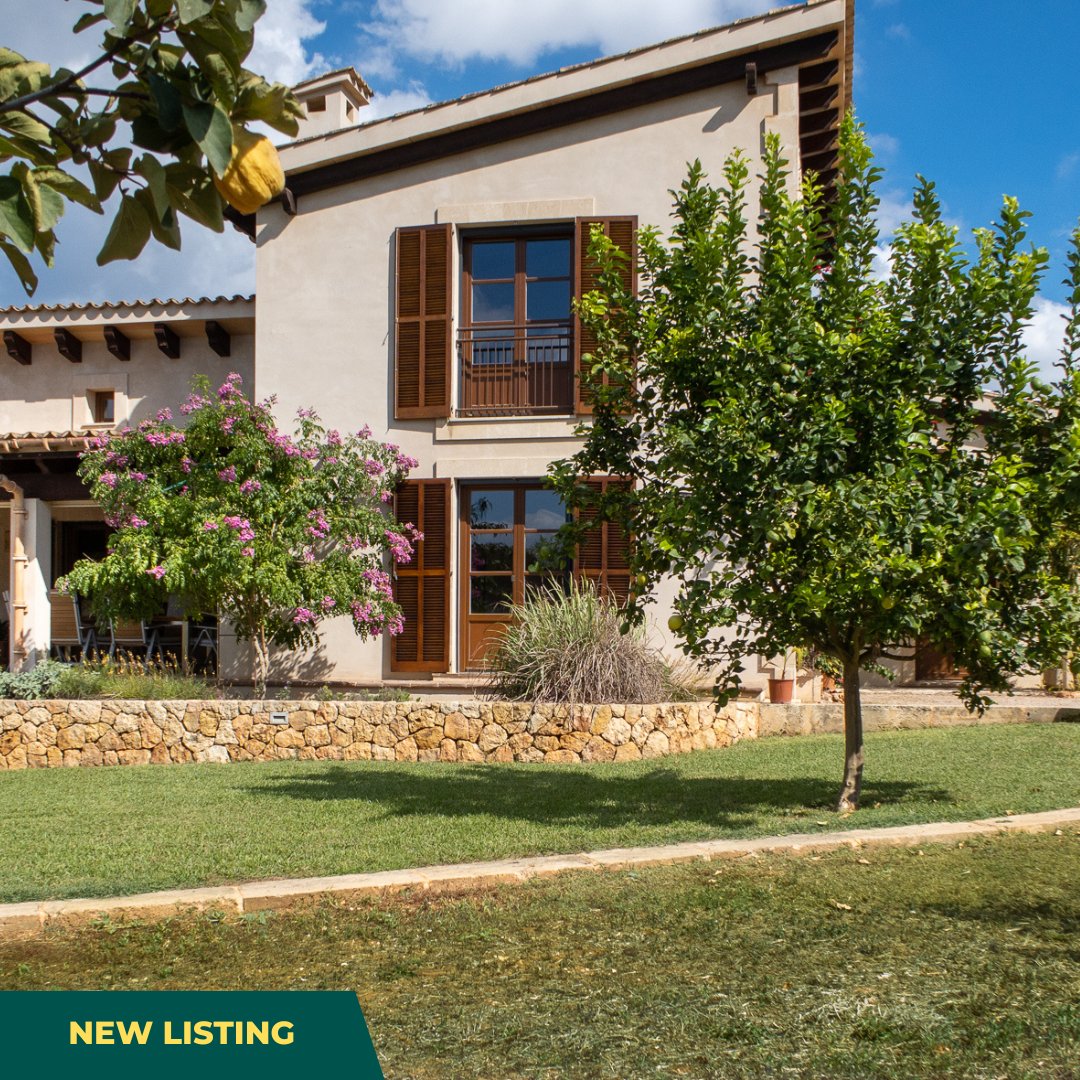 Discover your dream home in the heart of Mallorca with this spectacular country house for sale in Ariany. This luxurious property offers the perfect blend of modern comfort and rustic charm, making it an ideal retreat for those seeking tranquility and natural beaut🏠Ref N° 77783