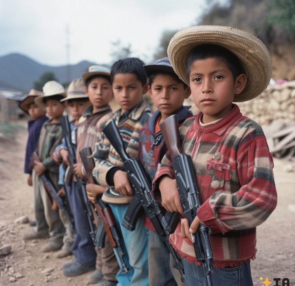 soymaestramiel's tweet photo. Los niños deberían estar jugando, en la escuela y recibir mucho amor en lugar de armas de verdad.

Todos somos responsables.

Este es un gobierno fallido. https://t.co/LSCuR7bcQo