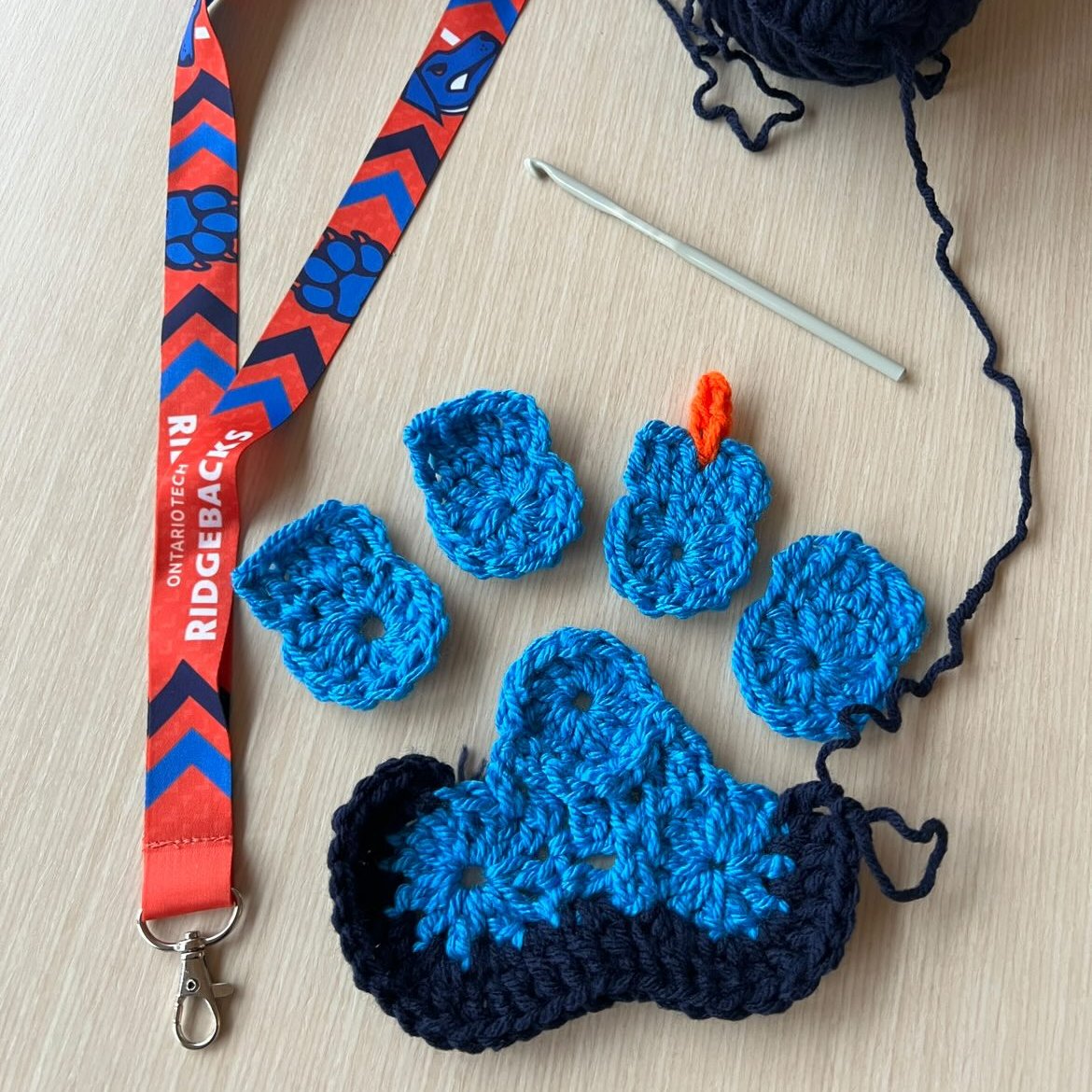 Ontario Tech University (@ontariotech_u) on Twitter photo Who knew <a href="/ot_fbit/">Ontario Tech University Faculty of Business and IT</a> Dean <a href="/CP_McGregor/">Carolyn McGregor AM</a> was so crafty?
Dr. McGregor uses crochet as a creative outlet and recently shared the <a href="/ot_ridgebacks/">Ontario Tech Ridgebacks</a> paw project she's been working on! Who knew <a href="/ot_fbit/">Ontario Tech University Faculty of Business and IT</a> Dean <a href="/CP_McGregor/">Carolyn McGregor AM</a> was so crafty?
Dr. McGregor uses crochet as a creative outlet and recently shared the <a href="/ot_ridgebacks/">Ontario Tech Ridgebacks</a> paw project she's been working on!