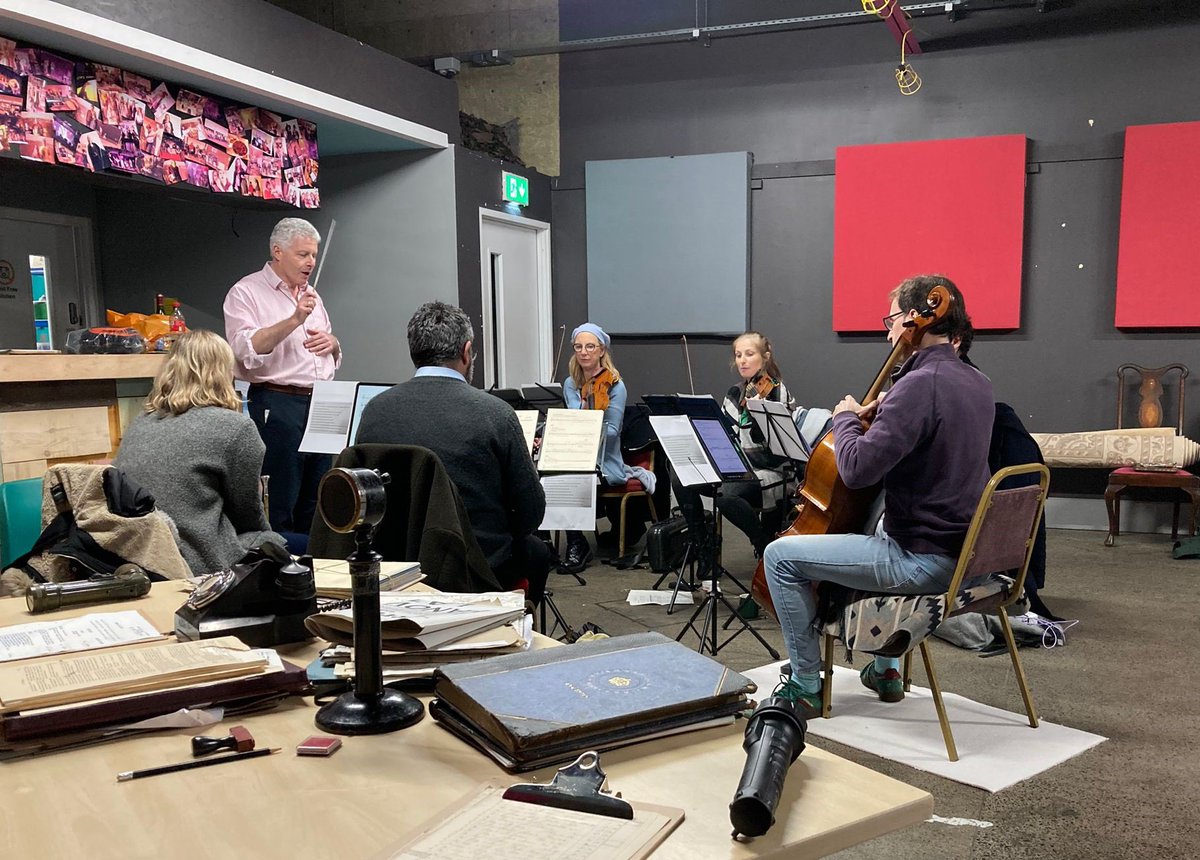 We're getting ready for our first performance of ‘A Child in Striped Pyjamas’ at <a href="/GoCivTheatre/">Gosforth Civic Theatre</a> tonight! Based on <a href="/johnboyne/"></a>’ bestseller, ‘The Boy in the Striped Pyjamas’, this moving chamber opera is not to be missed.

Tickets:
gosforthcivictheatre.co.uk/the-child-in-t…