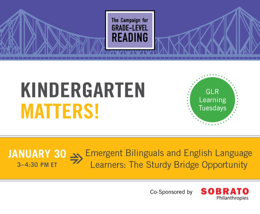 SEALedEquity's tweet photo. 1/30 webinar: Join the @readingby3rd, @Sobrato_org, @ChildrensEquity
& SEAL ED @AnyaHurwitz, for a conversation on creating conducive classroom environments for #Emergent Bilinguals' success in #kindergarten! #SEALedEquity Register: https://t.co/Jkq2ewRXKw https://t.co/xVm7bfGoYr