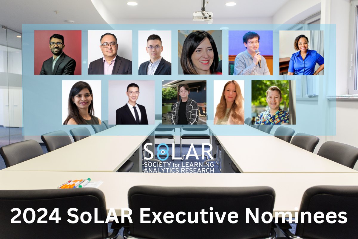 The SoLAR Executive is pleased to present the  nominees for election to the SoLAR Executive. There are 11 candidates for FOUR available Member At-Large Positions. To vote, you must be a SoLAR Member. 
To learn more about our 2024 Nominees: solaresearch.org/2024/01/2024-s…
