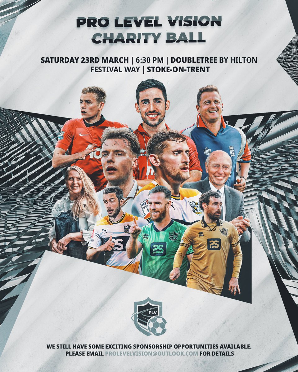 We are delighted to announce that we will be hosting our first-ever Pro Level Vision Charity Ball on Saturday 23rd March, and we’re inviting you to join us. 🎩💃🏻🕺🏻

Sponsorship packages can be purchased here: tickets.matterpay.com/s/pro-level-vi…

#PLVCharityBall