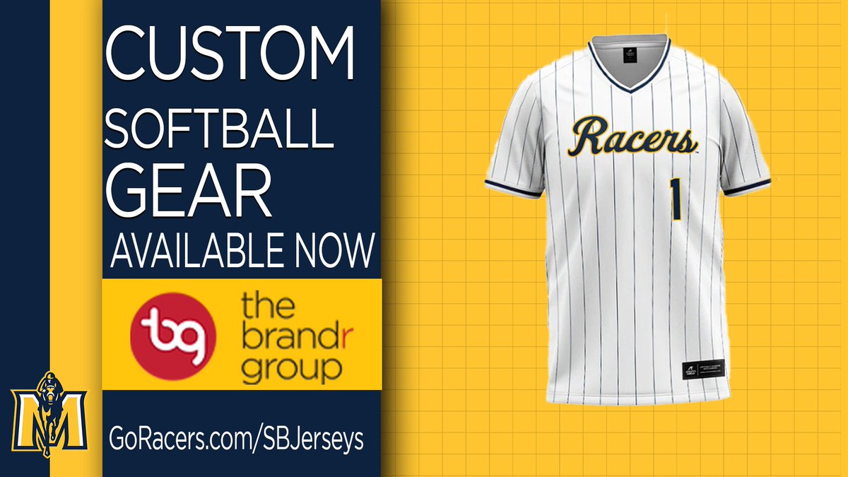 🥎 Custom <a href="/RacersSoftball/">Murray State Softball</a> jerseys and gear available NOW!

🔗: GoRacers.com/SBJerseys

#GoRacers🏇