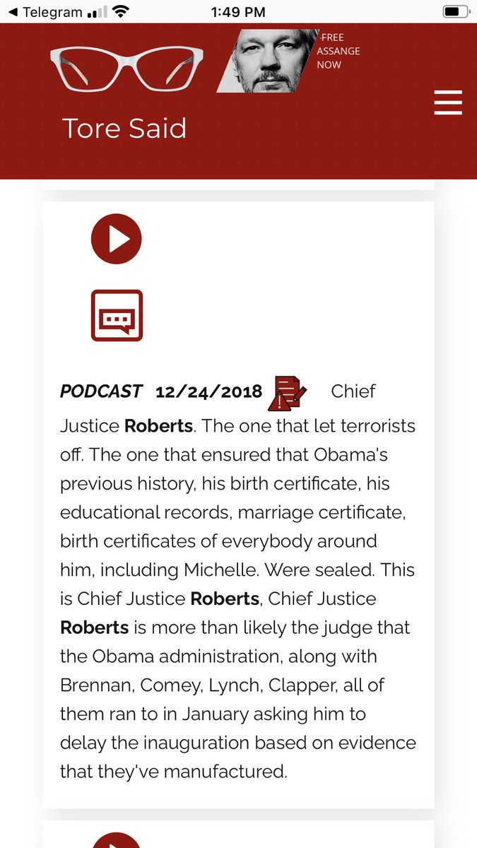 Phillymomma3's tweet image. Of course they are blackmailed!! Like even a #scotus can be… #JusticeRoberts Tore has spoke about constantly and their meeting with Obama etc right before @realDonaldTrump was to take office is #Key to #ScotusGate  
#AdoptionIllegal? 
#Cocaine 
#ObamaMeeting