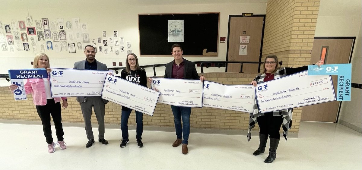 CarterReads (@carterreads) on Twitter photo Wow! Thank you <a href="/GISD_Foundation/">GISD Ed Foundation</a> for helping support our <a href="/Bussey_Owlets/">Bussey Middle School</a> by awarding FIVE grants for our library. I am grateful and eager to see the impact on our students. <a href="/GISDREADS/">Jeanine Boyett</a> <a href="/gisdnews/">Garland ISD</a> <a href="/MCArreola21/">Michael Arreola</a> #GISDlibraries #TheGISDEffect Wow! Thank you <a href="/GISD_Foundation/">GISD Ed Foundation</a> for helping support our <a href="/Bussey_Owlets/">Bussey Middle School</a> by awarding FIVE grants for our library. I am grateful and eager to see the impact on our students. <a href="/GISDREADS/">Jeanine Boyett</a> <a href="/gisdnews/">Garland ISD</a> <a href="/MCArreola21/">Michael Arreola</a> #GISDlibraries #TheGISDEffect