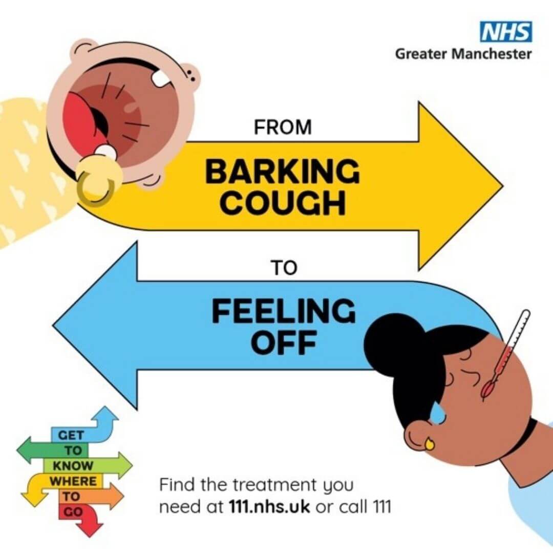 Feeling unwell but not sure where to go?
Contact NHS 111. They can give you expert advice and are open 24/7.
Visit 111 online or call 111.
#GTKWTG #NHS111