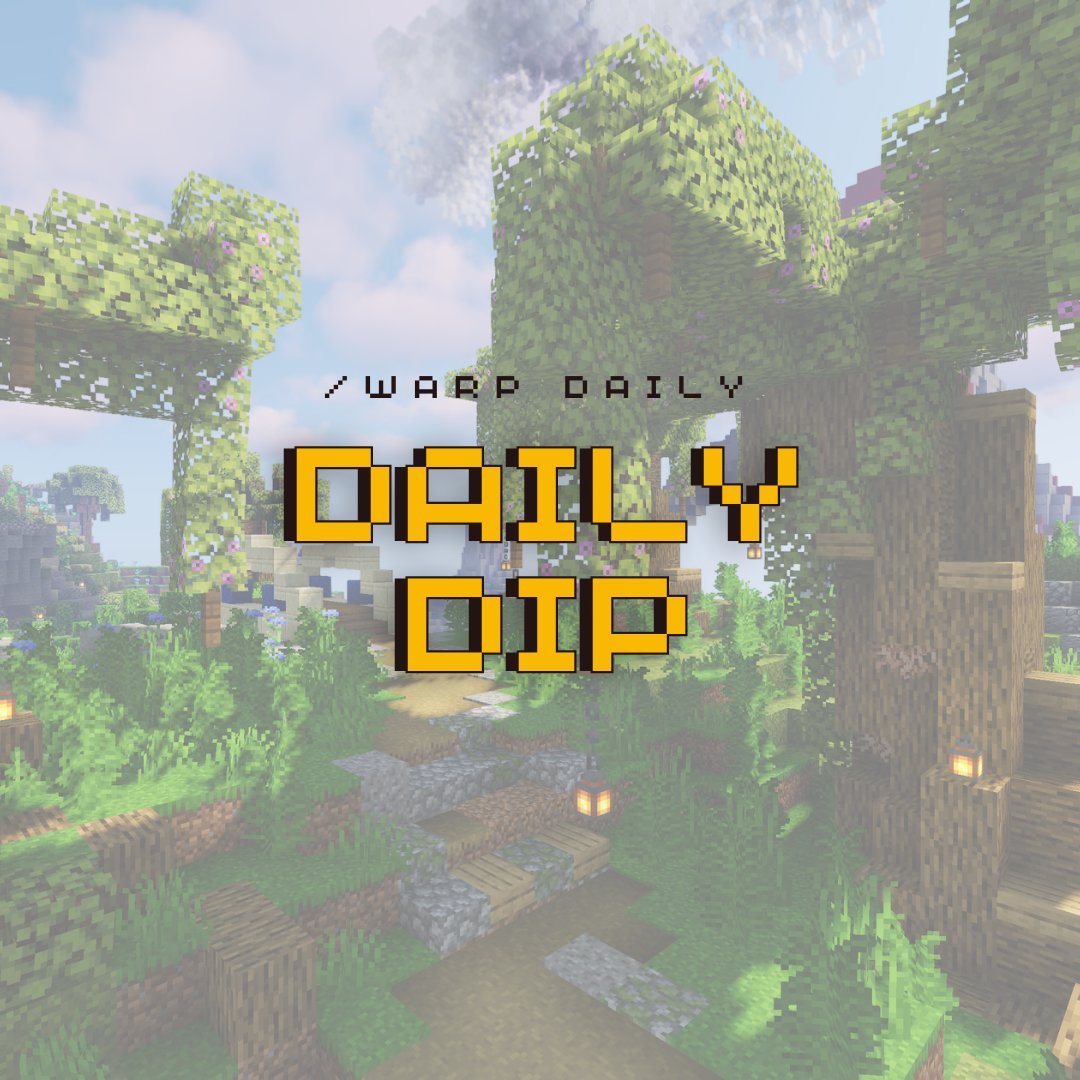 AstroCometMC's tweet photo. Feeling nostalgic? Want to reminisce about our previous seasons and custom models? Use the Daily Dip shop to do just that 🪄

/warp daily will take you to the NPC in game with a new model in rotation every single day!

💫 https://t.co/xHToaJgQ1z

#AstroComet #minecraft https://t.co/EXLCEcSp2p