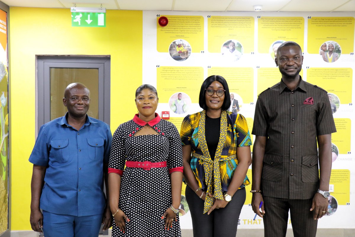Solidaridad_wa's tweet photo. 1/2 Yesterday, @Solidaridad_wa and the Department of Co-operatives signed a memorandum of understanding to work together to increase the participation of cocoa farmers in decision-making through the establishment &amp; strengthening of a regional &amp; national Co-operative Association. https://t.co/6yiQW2TYwY