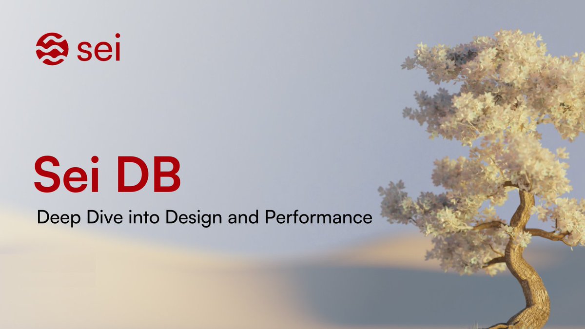 SeiNetwork's tweet photo. Introducing SeiDB - a crucial part of the new Sei v2 design that unlocks scalable performance for the first Parallelized Ethereum Virtual Machine.  

Engineering is done with numbers, that's why Sei Labs has conducted extensive benchmark testing of SeiDB, and observed some exciting results:

1. 90% reduction in archive state size.
2. Up to 287x improvement in block commit times.
3. 2x improvement in transaction throughput.  

You can read more here:  https://t.co/oP9Dr3RvPP
