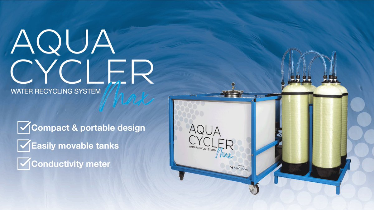 ResinTech's tweet photo. Your eco-friendly solution for continuous water usage is #ResinTech's Aqua Cycler! This innovative system efficiently recovers #heavymetals & #PFAS from #wastewater using ResinTech's ion exchange media. Enjoy reduced costs w/ its easy, plug & play design. https://t.co/Ffg9BZXeMN https://t.co/RH6YaEL7H7