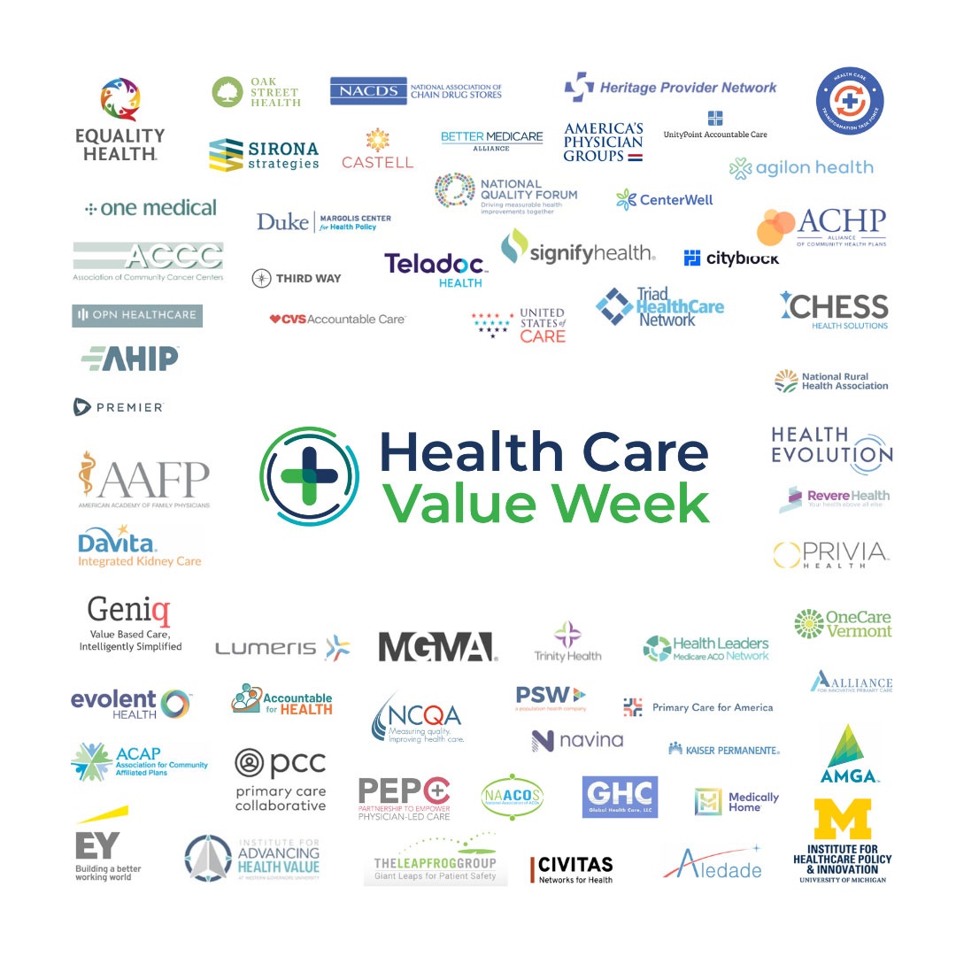 Health Care Value Week launches next Monday, January 29. This event celebrates the achievements and future potential of valuing people over profits with the transition to value-based care. Learn more about the events next week and register here: hcvalueweek.org.
