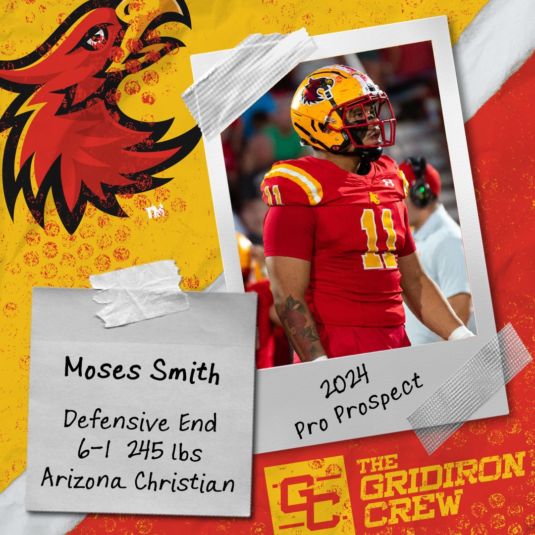 ⚠️ Attention Pro Scouts, Coaches, and GMs ⚠️ You need to look at 2024 Pro Prospect, Moses Smith @mo3digga, a DE from @firestormfb 👀 See our Interview: thegridironcrew.com/moses-smith-20… #2024ProProspect #DraftTwitter #NFLDraft #NFL #CFLDraft #CFL #ProFootball 🏈