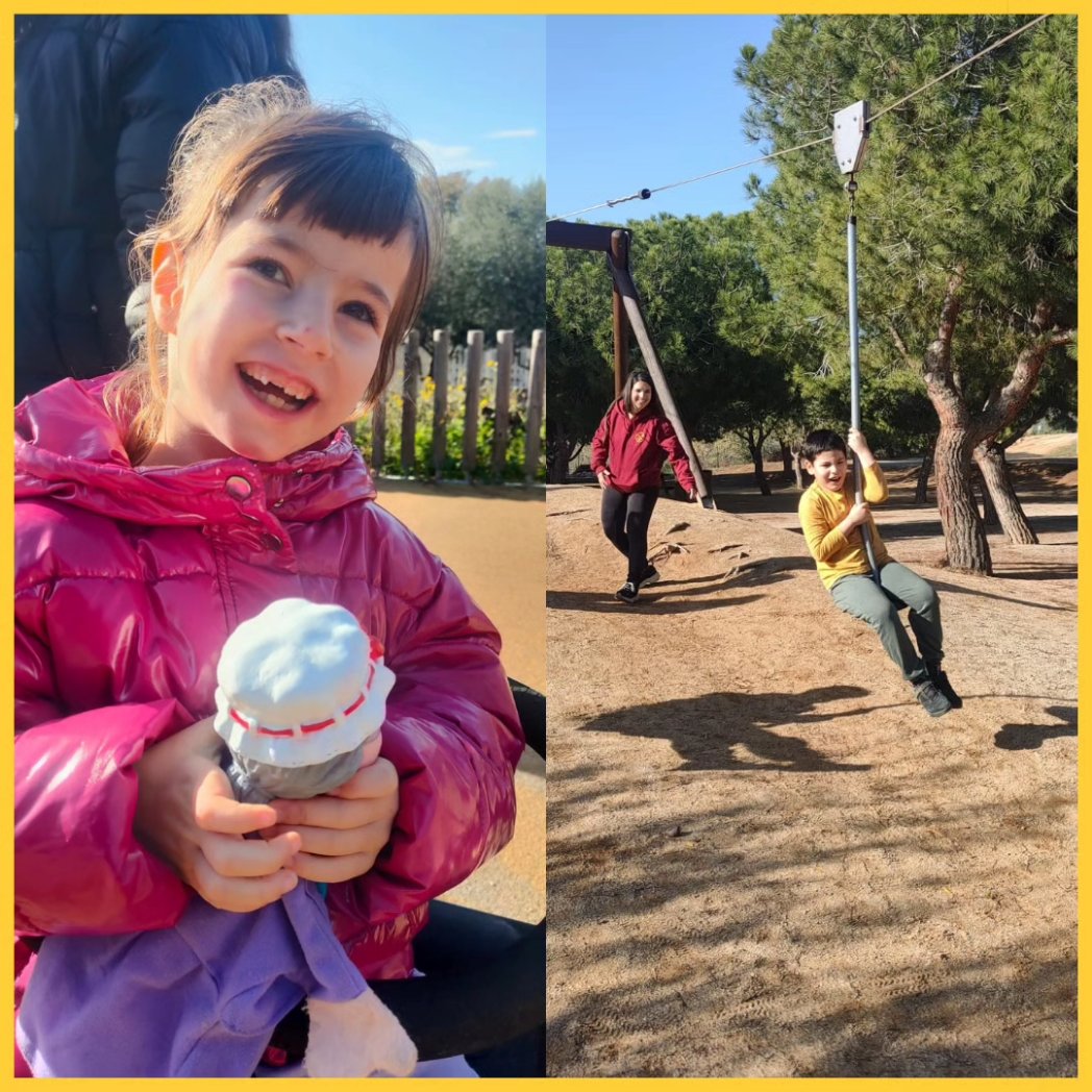 Obaido_Ass's tweet photo. ESPLAI.
.
Aquest dissabte hem iniciat el segon trimestre!
.
🛝Jugant a l'aire lliure i fent activitats sensorials
.
🛴Gaudint d'una volta en patinet.
.
🎳Visitant la bolera.
#obaido #lleurepertothom #diversitatfuncional #obaido https://t.co/QuUrzG9XcR