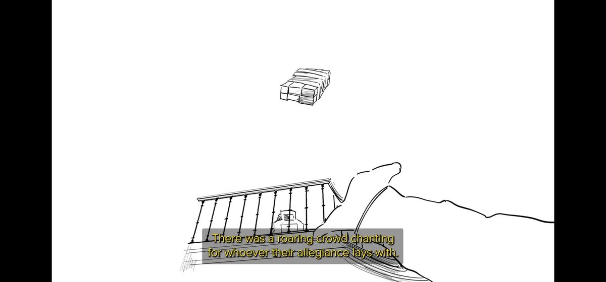 tempdig's tweet photo. My favorite part is the perfectly accurate rag doll from nitro celling a blitz 

Incredibly well done animation, love it https://t.co/KNhlhaPPZj