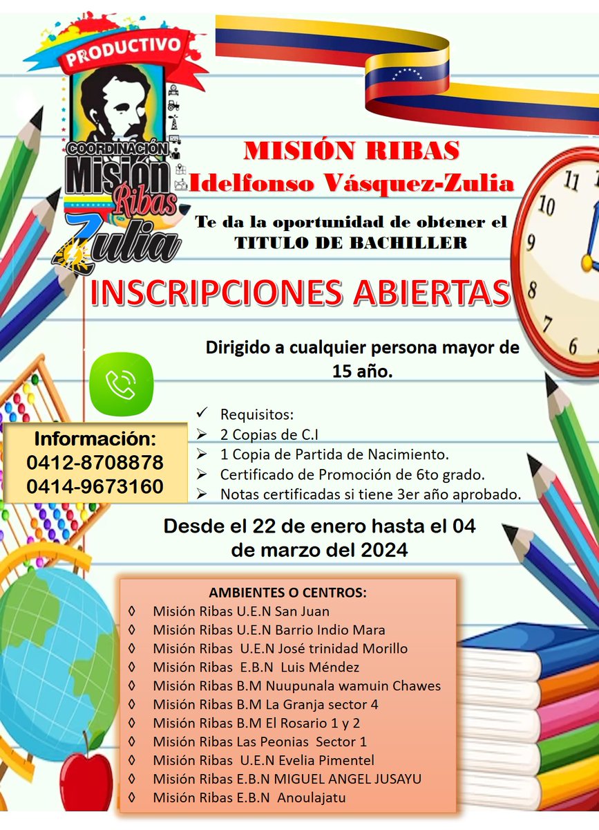 Inscripciónes Abiertas...