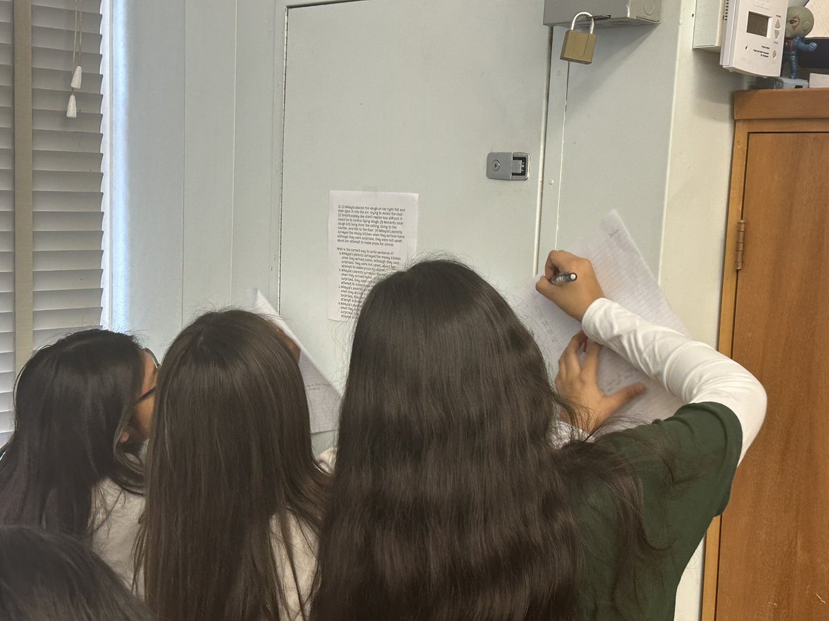 From academic discussions, to incorporating vocabulary from our text into Frayer models, to gallery walks - it’s been a busy week in this ELA/ELD classroom! 📝🔍 <a href="/BurroughsMS/">BurroughsMS</a>