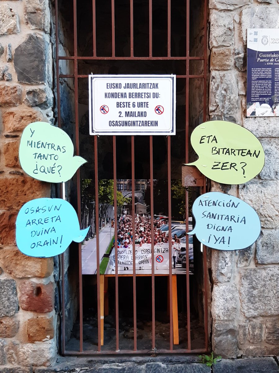 TOLOSALDEA OSASUN PUBLIKOAREN ALDE (@topatolosa) on Twitter photo 