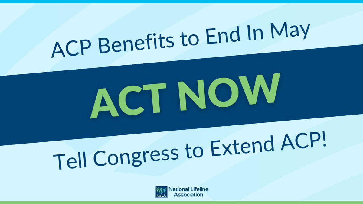 1 in 6 households will be notified today that the ACP is ending as early as April, cutting off their access to affordable high-speed internet. 

On #DontDisconnectUS day, we're urging people to take action to keep this program funded. Contact Congress at: bit.ly/3Smdgk0