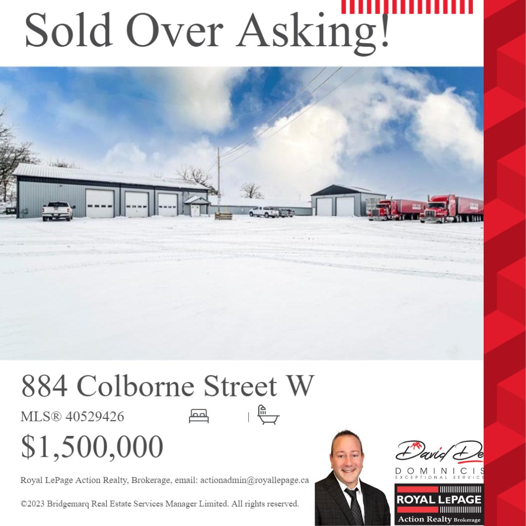 So happy for my clients on the successful sale of this industrial property.
#royallepageactionrealty #helpingyouiswhatido #investment #investments #investmentproperties #royallepageitsthatsimple #commercialrealtor