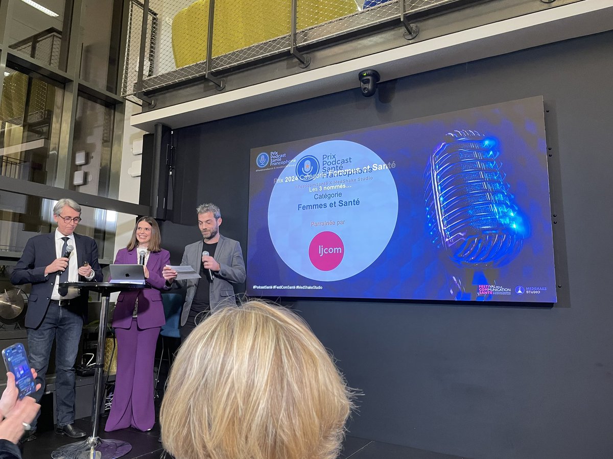 LJ Com (@agenceljcom) on Twitter photo Le Prix podcast santé francophone <a href="/FestiComSante/">Festival de la Communication Santé</a> x <a href="/medshakestudio/">MedShake Studio</a> dans la catégorie femmes et santé que l’agence est heureuse de parrainer est attribué à Demande à ta mère Le Prix podcast santé francophone <a href="/FestiComSante/">Festival de la Communication Santé</a> x <a href="/medshakestudio/">MedShake Studio</a> dans la catégorie femmes et santé que l’agence est heureuse de parrainer est attribué à Demande à ta mère