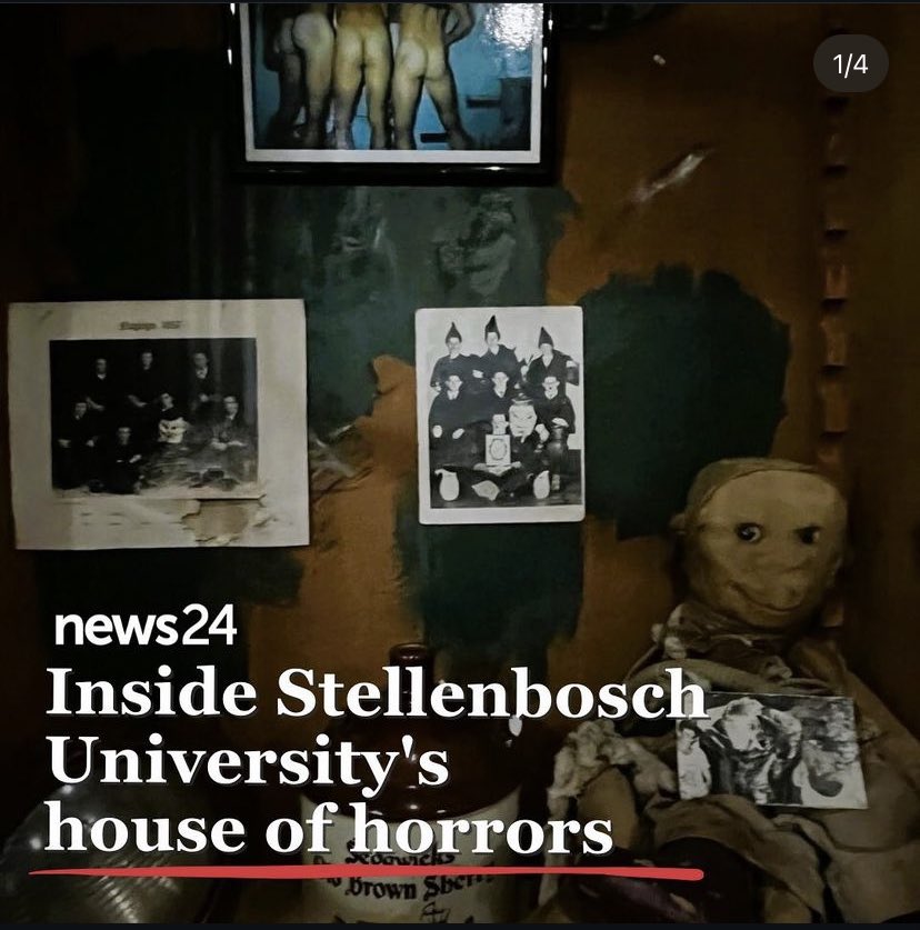 WemaArts's tweet photo. THREAD: because you can’t find the News24 article up anymore so here’s the full story #stellenboschuniversityhouseofhorror
1. https://t.co/s9YTbDTLi9
