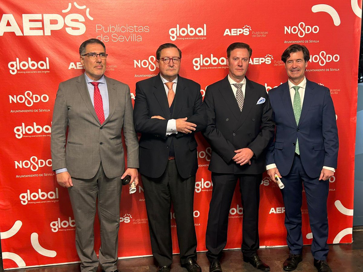 CES_Sevilla's tweet photo. Acompañamos a @Aeps_Sevilla en la gran noche de la #publicidad de #Sevilla Celebramos #sanpublicito en la #aepsgala2024 #25E https://t.co/6guGU1jhWX