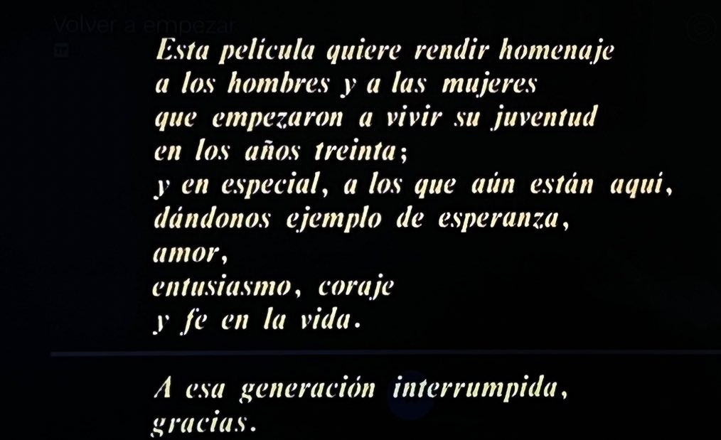Andreasanrod's tweet photo. Jueves de Volver a empezar https://t.co/vMagZ51OlO