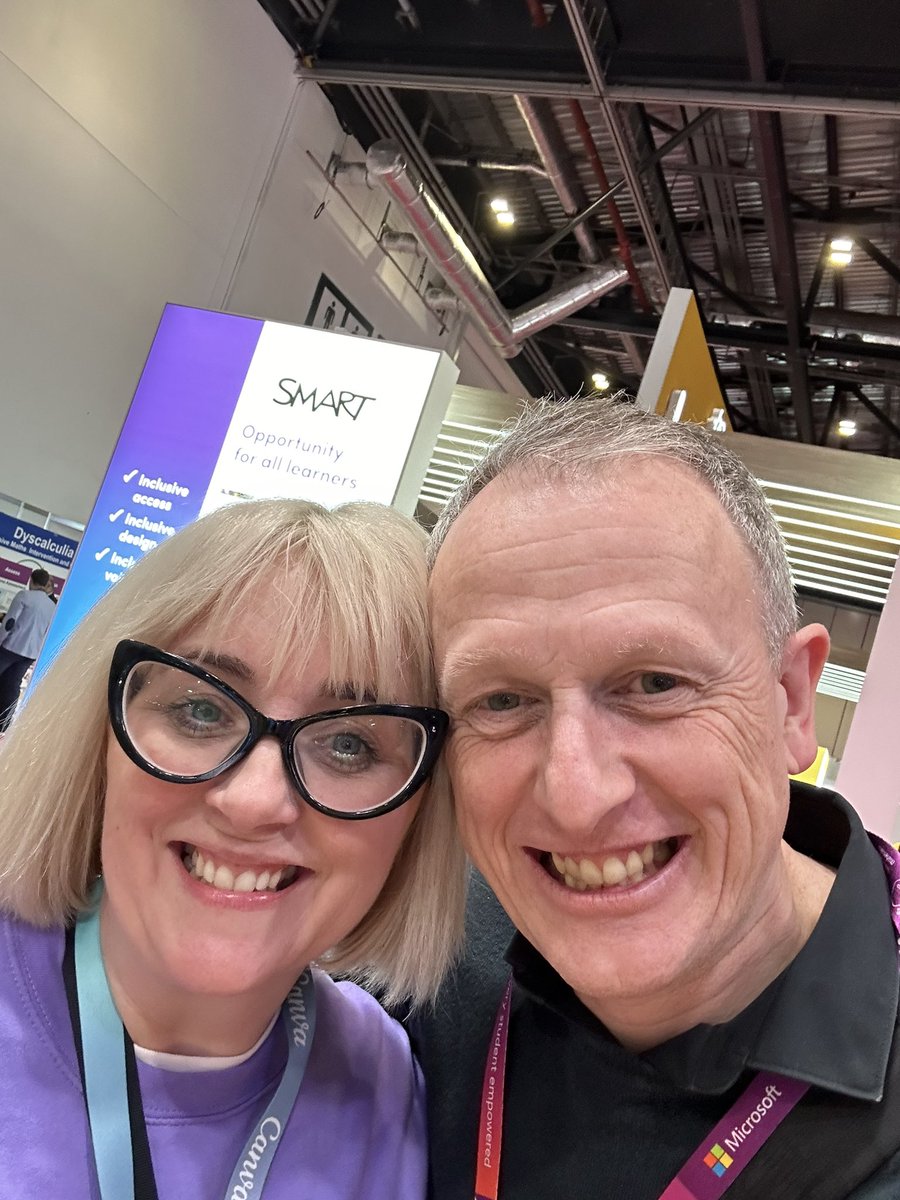 End of day 2 at #Bett2024 and final selfies of the day 🎩