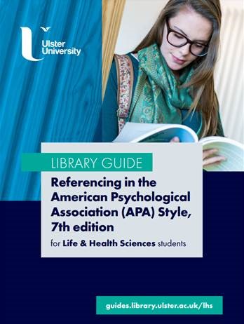 The Library's Life & Health Sciences team are offering referencing workshops for APA and LHS Harvard throughout Semester 2, 2024. Use the Library's Training Calendar to book a workshop session. For more see: guides.library.ulster.ac.uk/blog/Referenci… @UlsterUniLHS @UlsterUniPhD