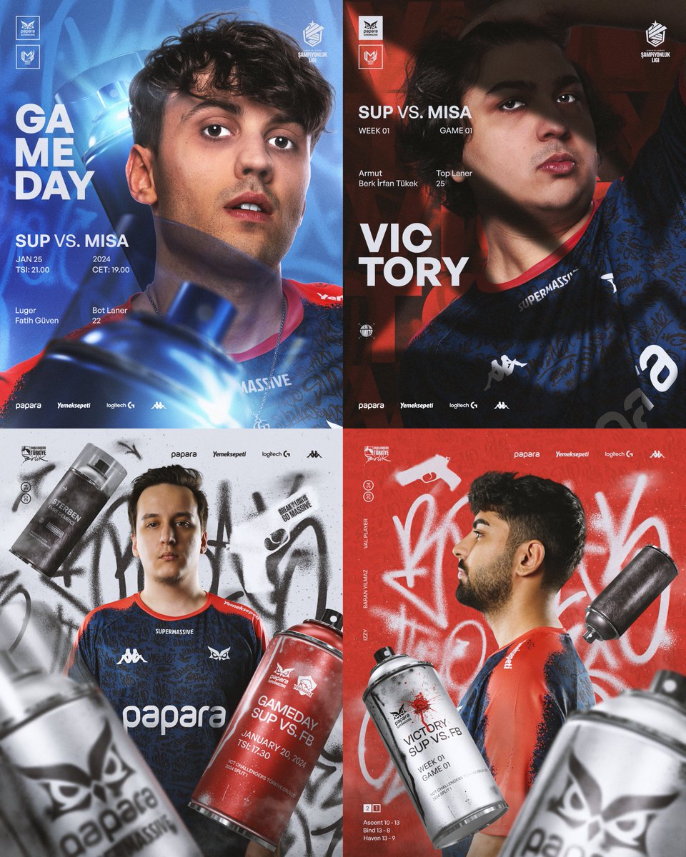 SUP LoL 🤝 SUP VAL 

2024 will be our year. #SUPWIN