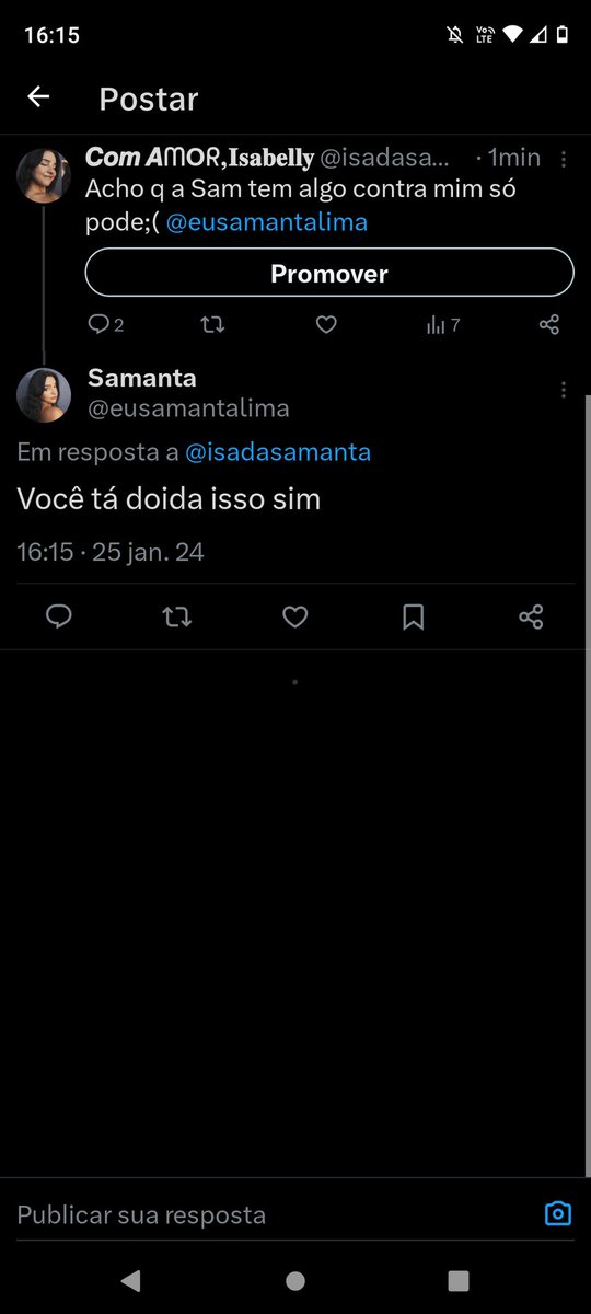 Mano eu te amo Samanta <a href="/eusamantalima/">sammy on the street</a>