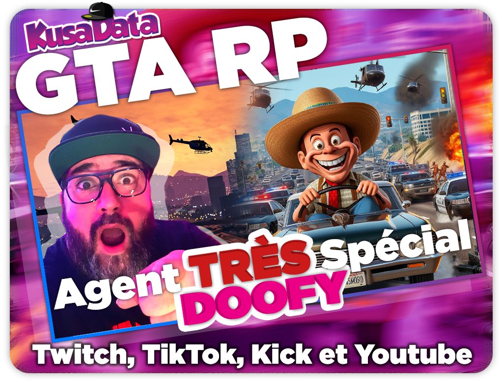 KusaData's tweet photo. [LegendRP][FA] Doofy GILMORE, Révélation - EP06 ! GTA RP

Go :
➡️🟣https://t.co/eu1ZjfFUyg
➡️🟢https://t.co/gH2VqLgKPA
➡️🟠https://t.co/qsJgZ0193B
➡️🔴https://t.co/nd5PK266qt

#GTAOnline #GTAV #kick #twitchfr #GTA #GTARP #RP #LegendRP https://t.co/ktTc1gt5ak