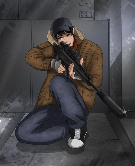 I'll shoot you  👀
Commission done 🥰