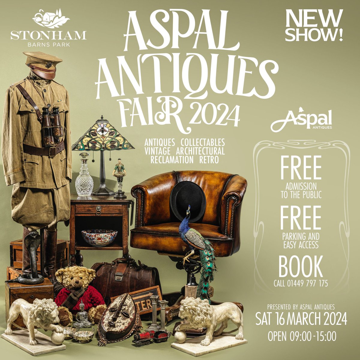 Filling up fast. Book now. 16th March 2024
#Antiques #Collectables #Vintage #Retro #jewellery <a href="/BBCBargainHunt/">Bargain Hunt</a> <a href="/SalvageHunters_/">Salvage Hunters</a> <a href="/BBC_ARoadshow/">Antiques Roadshow</a> <a href="/TravellingAuct/">The Travelling Auctioneers</a> 
<a href="/AntiquesStacey/">Mark Stacey Antiques</a> 
<a href="/BBCANTIQUES/">martin</a>