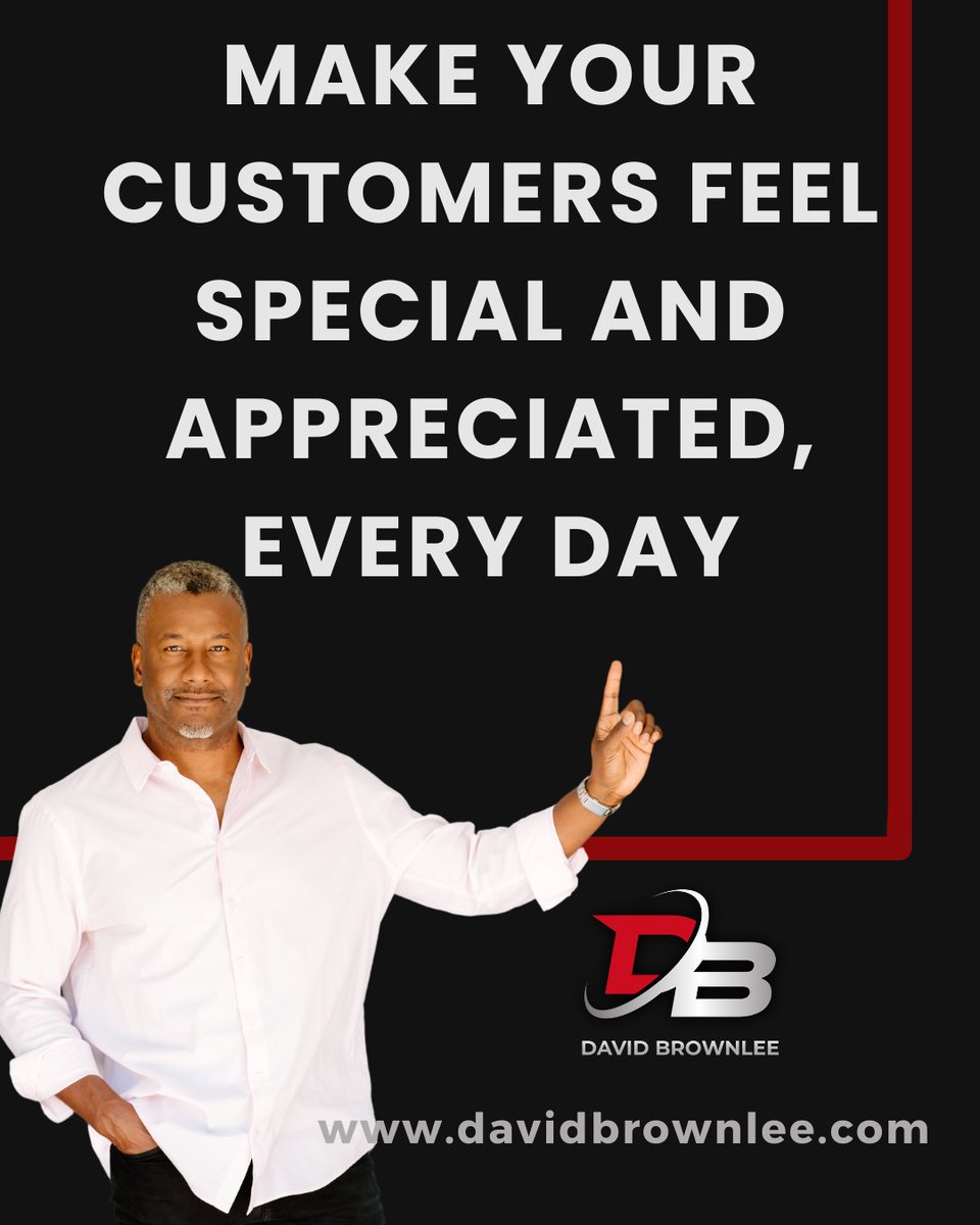 Get your complimentary copy of my #1 best-selling book, Customer Service Success. davidbrownlee.com/customerservic…

#customerservicetips #customerservicecourse #customerservicetraining #customerservice  #eventorganizers #retailbusinessowners #speakersbureau  #davidbrownlee
