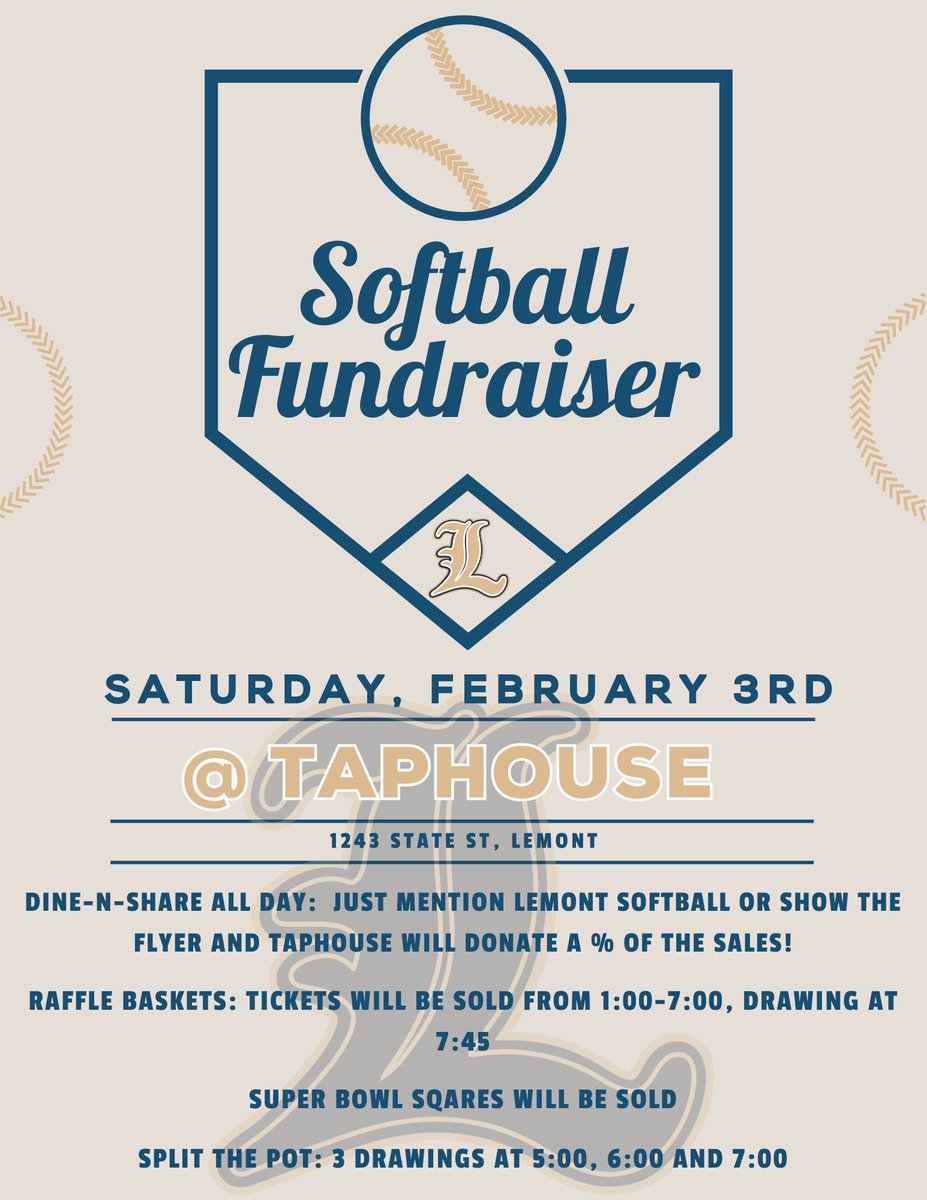 Mark your calendars!