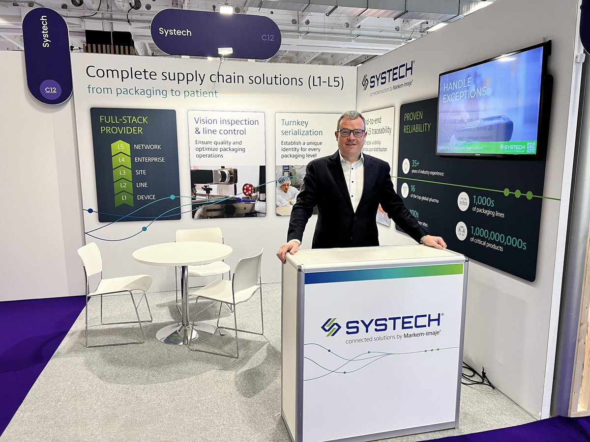 SystechOne's tweet image. Great first day of showcasing and connecting at Pharmapack in Paris 

Looking forward to a promising Day 2

If you&apos;re here, don&apos;t miss Booth C12 Hall 7.2 – let&apos;s connect! Remi Turbet Delof Martin O&apos;Connor  

#PharmaPack #networking #systechone