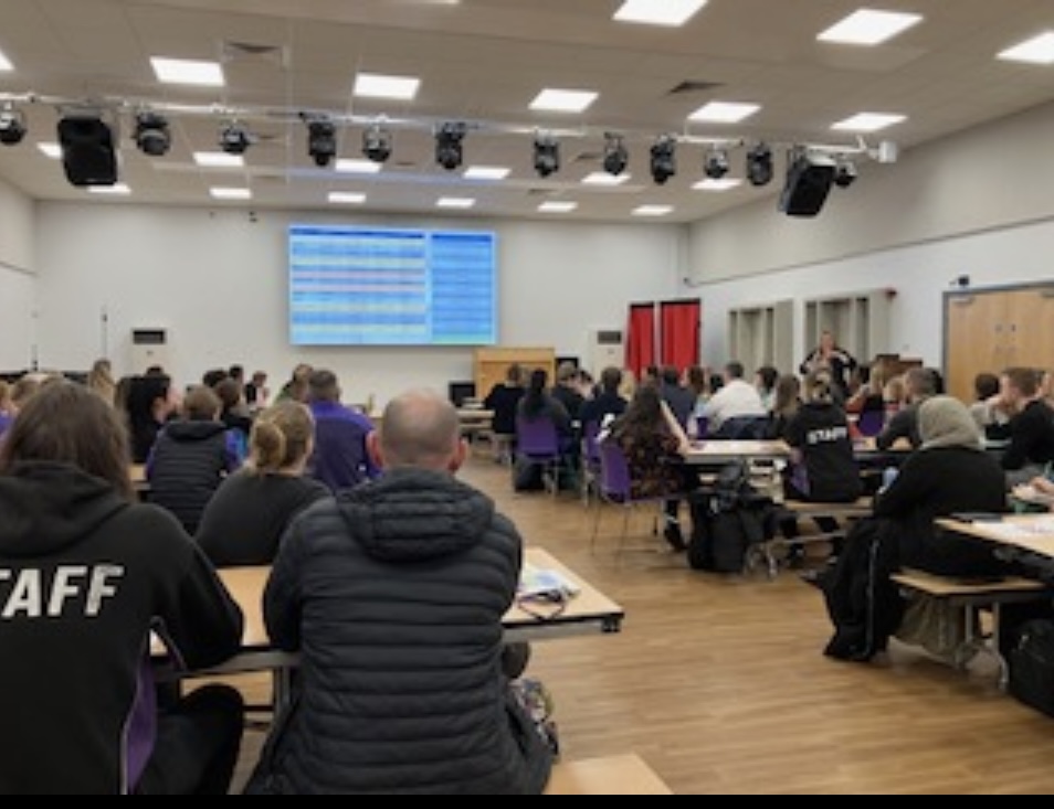 Rumworth's tweet photo. Earlier this week, Rumworth staff took part in some excellent training led by Mrs.Fletcher, focusing around sensory needs and #autism. All staff were engaged and it was a great showcase of the work being produced across the school to help our young people.
#wearerumworthschool https://t.co/gf1ZtOA6oW
