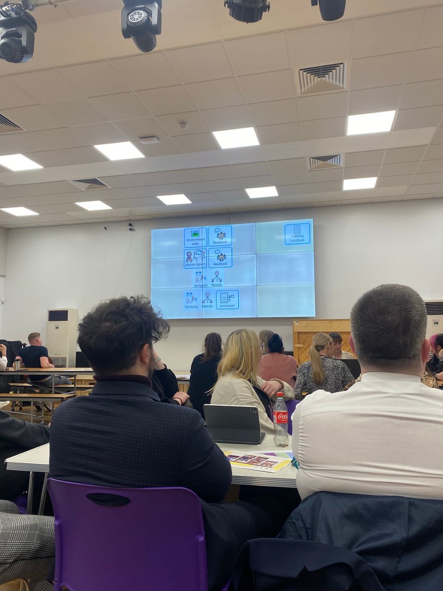 Rumworth's tweet photo. Earlier this week, Rumworth staff took part in some excellent training led by Mrs.Fletcher, focusing around sensory needs and #autism. All staff were engaged and it was a great showcase of the work being produced across the school to help our young people.
#wearerumworthschool https://t.co/gf1ZtOA6oW