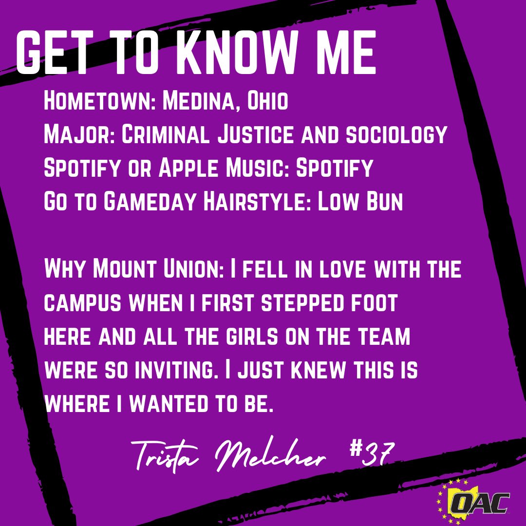 The countdown to GAMEDAY is officially on‼️ Let’s introduce Trista 💜
